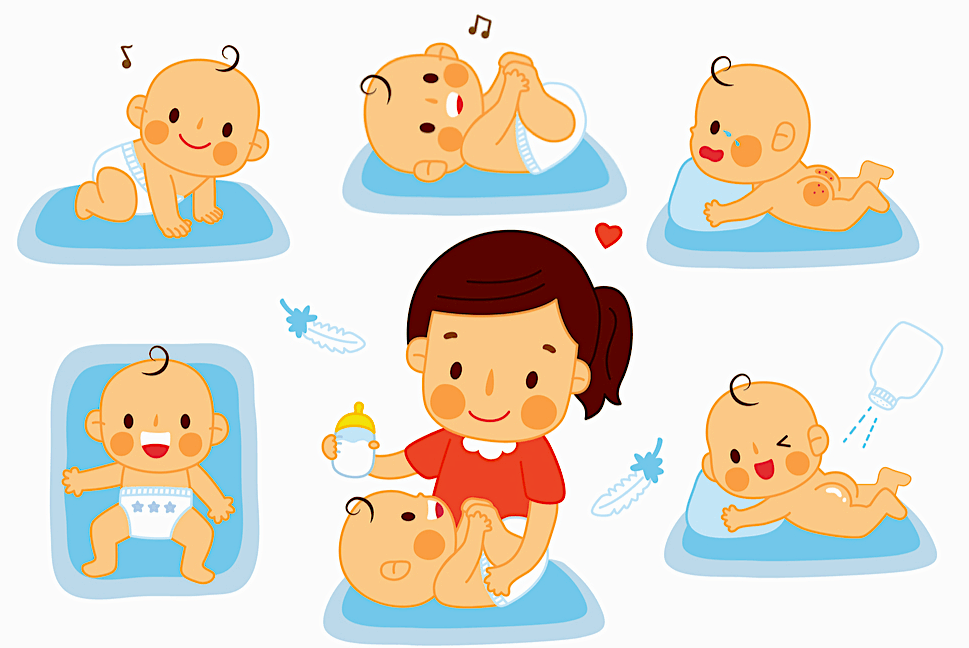 寶寶尿布疹原因預防~可以用痱子粉嗎