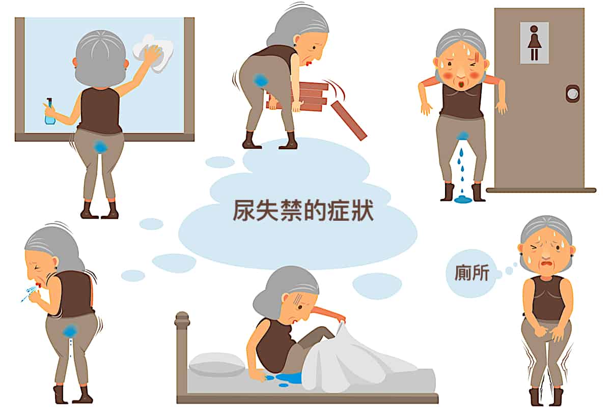 老人尿失禁的5大類型及原因！這樣運動和生活調整改善症狀
