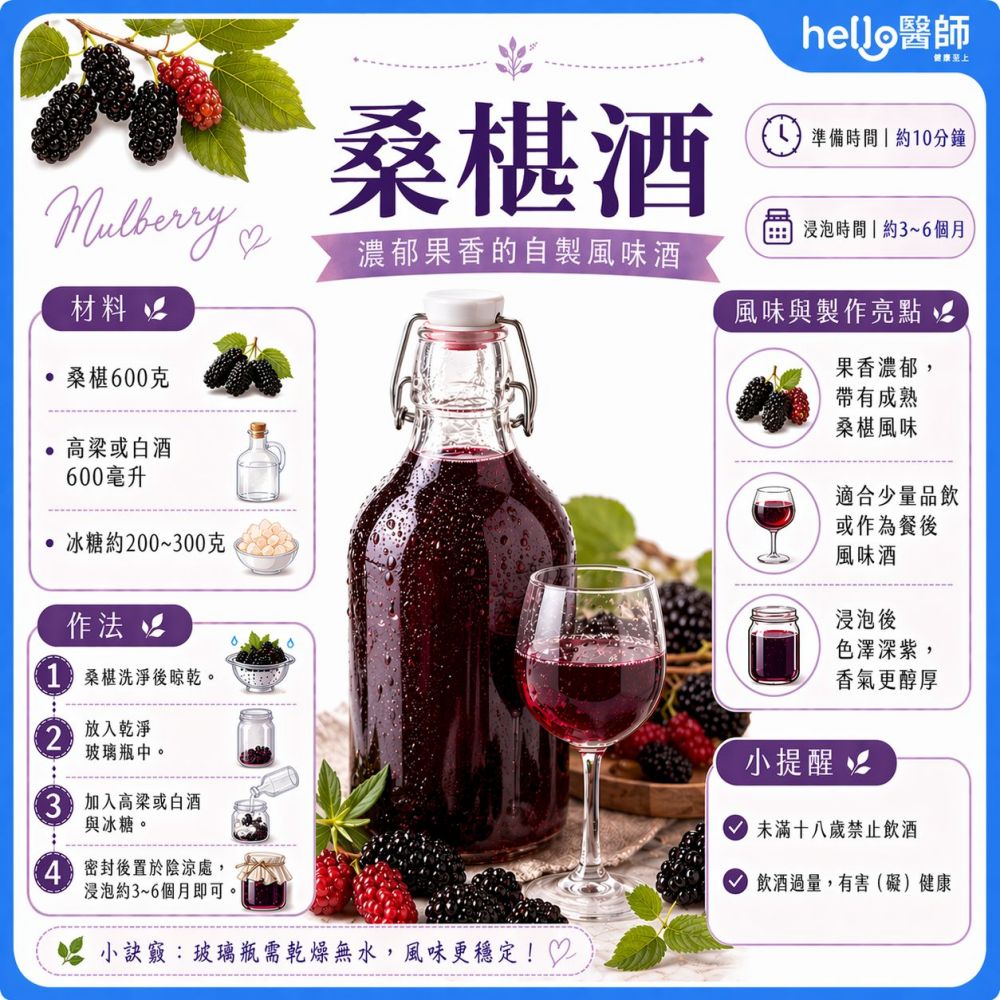 桑椹酒食譜