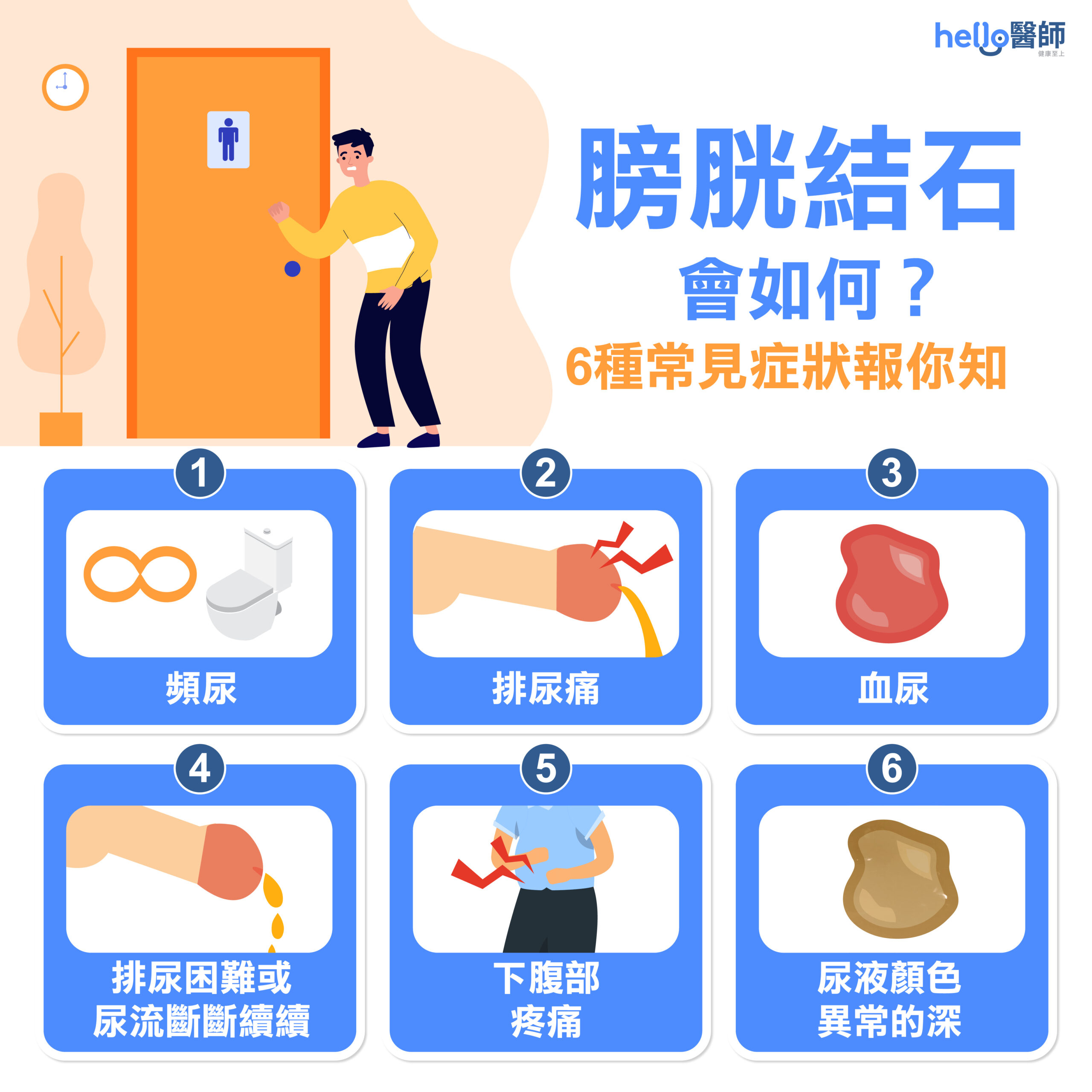 膀胱結石原因、症狀？膀胱結石5種檢查方法、2大手術治療介紹