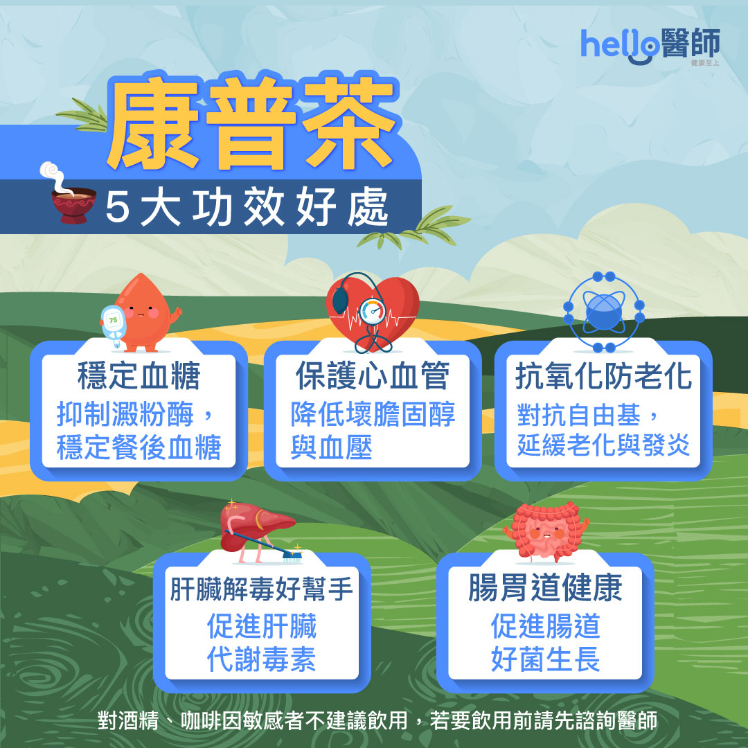康普茶5大功效！何時喝？喝多少？這7類人不能喝！副作用曝