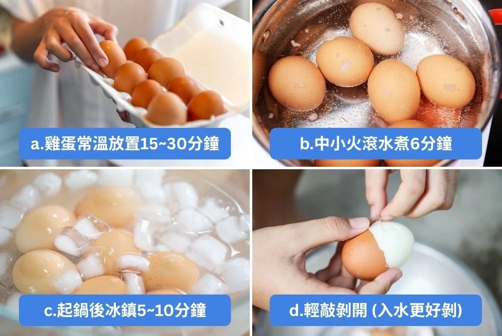 溏心蛋做法示範