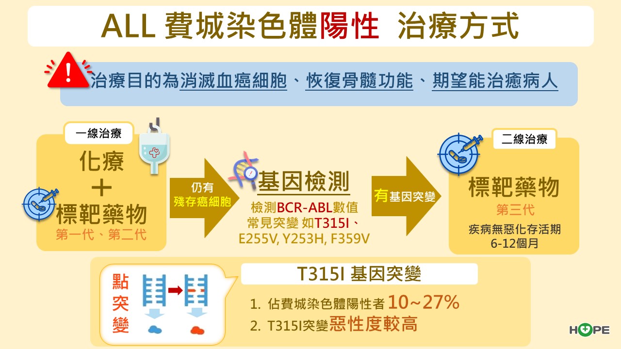 費城染色體陽性治療方式