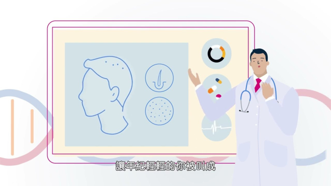髮際線後移驚現Ｍ字額？恐是雄性禿惹的禍