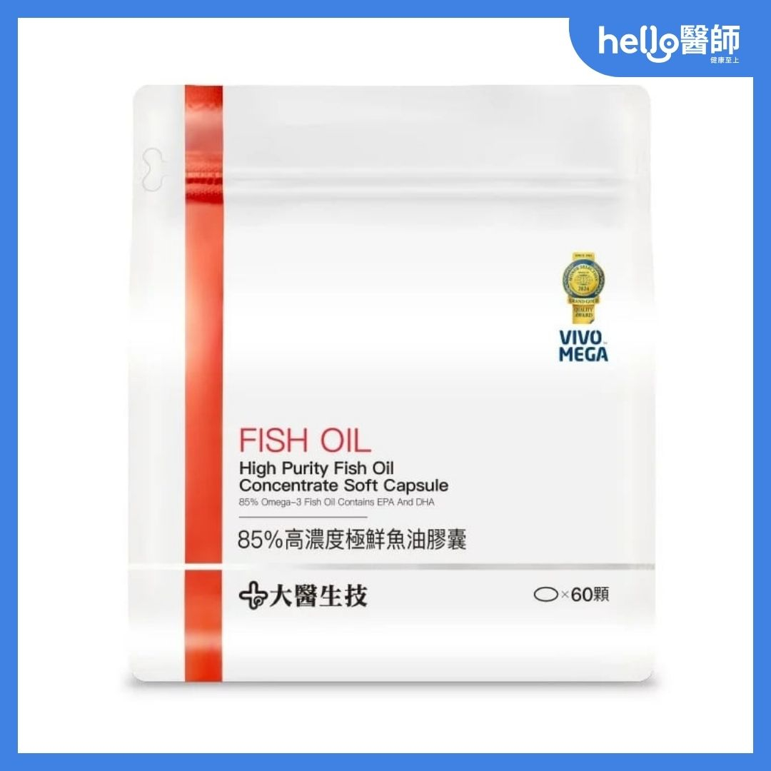 大醫生技高濃度極鮮魚油膠囊