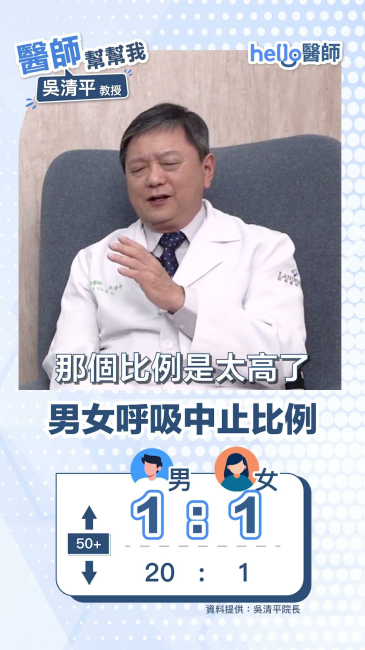 長得好看更容易打呼?睡眠博士 吳清平 揭露「下巴後縮」與睡眠呼吸中止症的關係